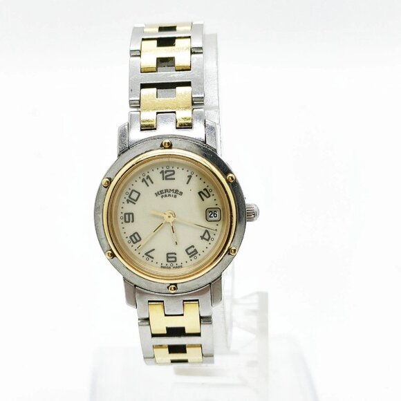 Hermes Accessories - Hermes Watch 23mm Women's Yellows X gold 430-072425
